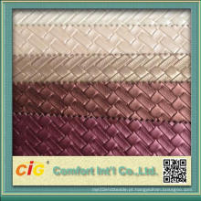 Chinês Upholstery Sintético PVC Couro Vinil